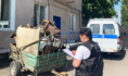 Мужчина пытался забрать обратно свой прицеп с металлоломом.