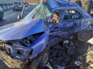 Водитель Hyundai Accent погиб.