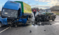 Водитель легковушка погибла.