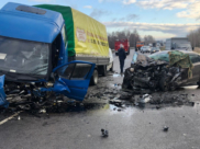 Водитель легковушка погибла.