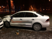 В аварии пострадали два человека.
