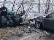 В аварии погибли четверо.