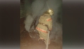 Спасатели потушили горевшие машины.
