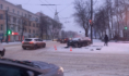 В аварии пострадали двое.