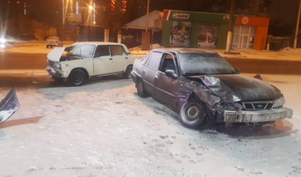 Авария на улице Матросова.