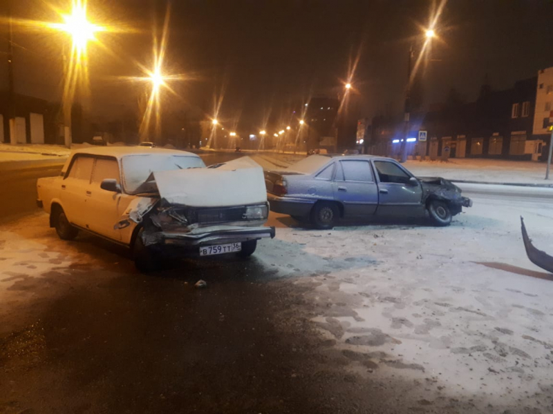 Авария на улице Матросова.