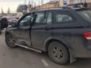 В аварии пострадали два человека.