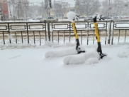 Весна пока задерживается.