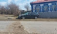 Иномарка после ДТП.