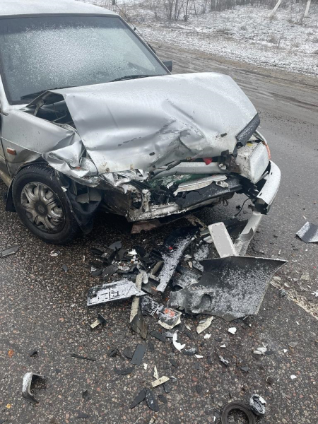 Авария в Семилукском районе.