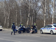 Мотогруппа ГИБДД.