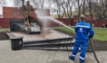 В Воронеже помыли памятники.