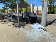 Водитель этого авто попал в больницу.