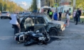 В аварии пострадали два человека.