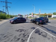 В аварии пострадали два человека.