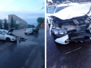 ДТП в центре Воронежа.