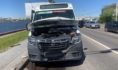 Авария с маршруткой на мосту.