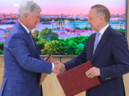 Александр Гусев и Александр Беглов.