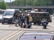 Авария с «ГАЗелью» и «УАЗом».