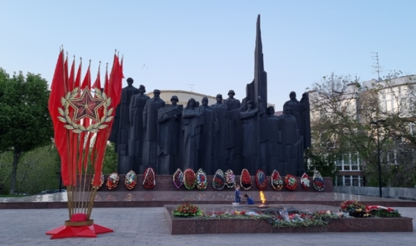 Площадь Победы в Воронеже.