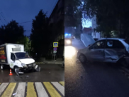 В аварии на улице Средне-Московской пострадали две женщины.