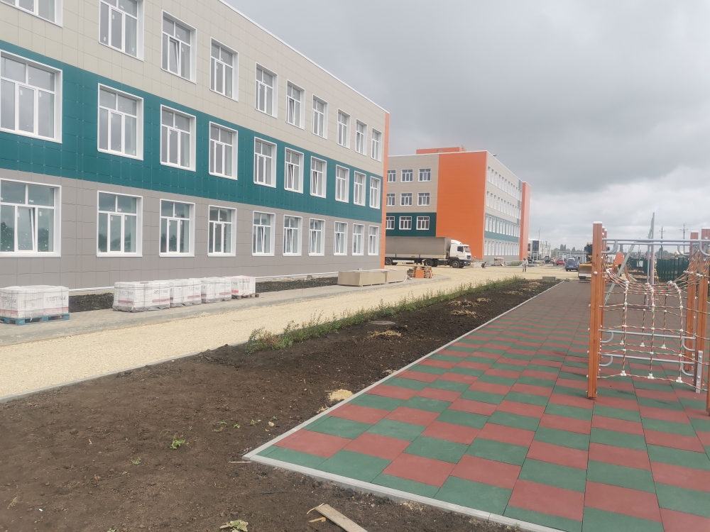 Новая школа в Борисоглебске.