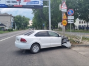 Авария на улице Краснознаменной.