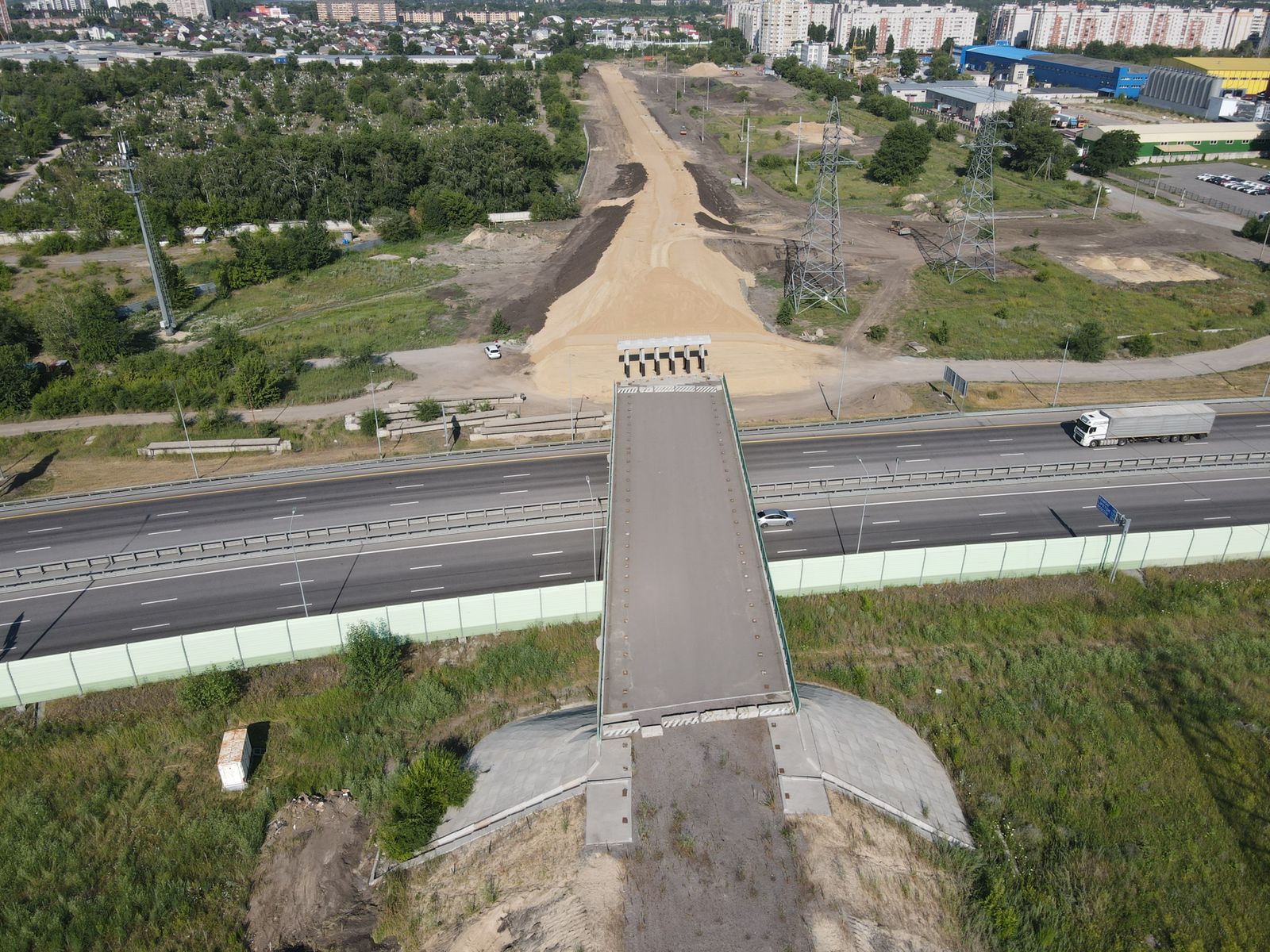 Автодорога длиной 2,5 км свяжет трассу «Дон», посёлок Отрадное и улицу  Урывского в Воронеже