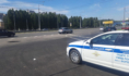 Полицейские поймали нарушительницу.