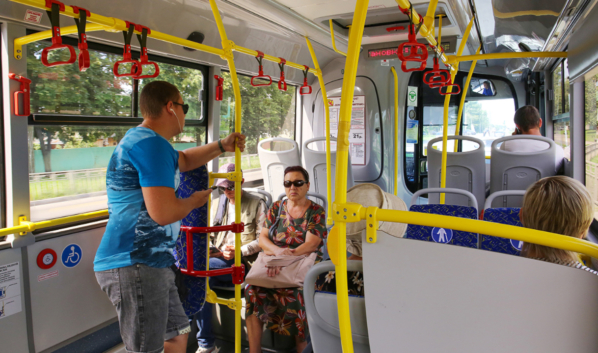 Новые автобусы вышли на улицы Воронежа.