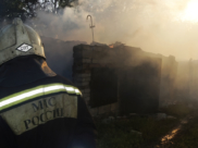 В селе полыхал дом.