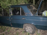 Легковушка съехала в кювет.