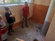 Мусоропровод законсервировали.