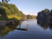 Тело подняли из воды.