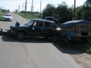 Авария с мопедом.
