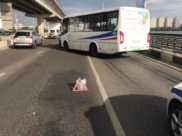 ДТП на мосту.