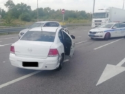 Авария на трассе.