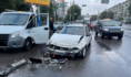Водитель этого авто попала в больницу.