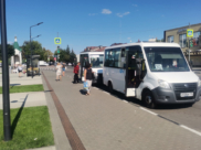 Общественный транспорт в Новой Усмани.