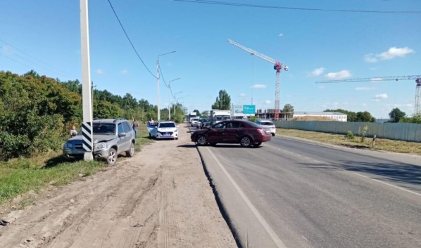 Авария в Семилукском районе.