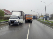 В аварии пострадал один человек.