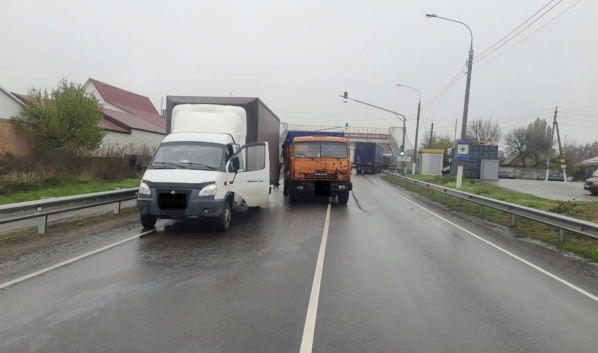 В аварии пострадал один человек.