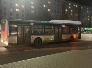 Пострадала пассажирка этого автобуса.