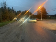 Авария на улице Тепличной.