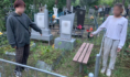 Злоумышленники на кладбище в Воронеже.