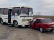 В аварии пострадал водитель.