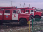 Пожар в Рамонском районе.