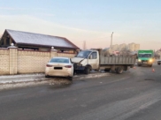 Водитель грузового авто погиб.