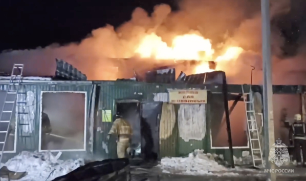 Пожар в доме престарелых в Кемерово.