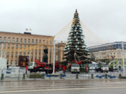 Вот так сейчас выглядит площадь Ленина.